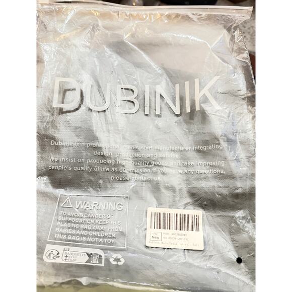 Dubinik Men’s Plaid Flannel Shirt – 2XL – New With Tags - Picture 9 of 11